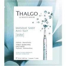 Thalgo Thirst Quenching Shot Mask, Yoğun Nemlendirici ve Dolgunlaştırıcı Marine Yüz Maskesi