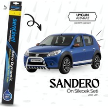 Dacıa Sandero Silecek Seti Sentinel 500MM-500MM