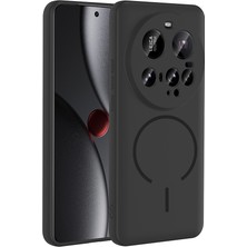 Kılıfolog 15 Ultra Kılıf M-Safe Şarj Özellikli Zore Meta Kapak - Siyah