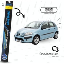Cıtroen C3 Silecek Seti Sentinel 600MM-450MM