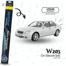 Mercedes W203 Silecek Seti Sentinel 550MM-550MM