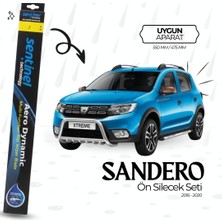 Dacıa Sandero Silecek Seti Sentinel 550MM-475MM