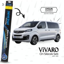 Opel Vıvaro Silecek Seti Sentinel 650MM-475MM