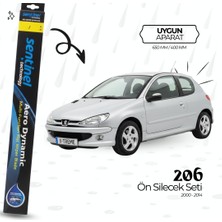 Peugeot 206 Silecek Seti Sentinel 650MM-400MM