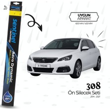 Peugeot 308 Silecek Seti Sentinel 600MM-450MM
