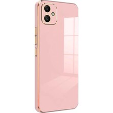 Starseven Galaxy A05 Kılıf Volet Silikon - Pembe