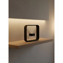 Aspata Store Buğz Askılı Kare Mumluk Duvar Dekoru Loş Salon ve Modern Mekanlar