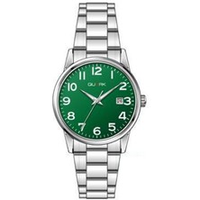 Quark QL-X1303D-3B Çelik Kasa Çelik Kordon Takvimli Kadın Kol Saati