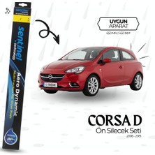 Opel Corsa D Silecek Seti Sentinel 650MM-450MM