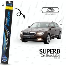 Skoda Superb Silecek Seti Sentinel 600MM-450MM