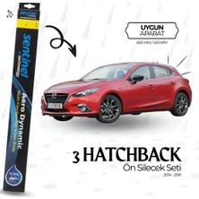 Mazda 3 Hatchback Silecek Seti Sentinel 600MM-450MM