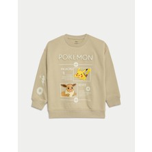 Marks & Spencer Pamuklu Pokémon:trade_mark: T-shirt (2-8 Yaş)