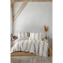 Pazarcan Butik Native Serisi Çift Kişilik Nevresim Takımı Imre Hardal