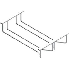 Kadeh Askısı 2 Bölmeli S-4016