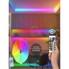 5m 16 Renk 4 Fonksiyonlu Esnek Şerit Neon LED CHN-T775