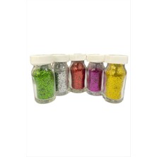 SHC4200 Renkli Cam Şişe Toz 5 Adet