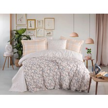 SHC4200 Çift Kişilik Poplin Nevresim Lola Somon
