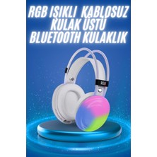 SHC4200 Rgb Işıklı Yüksek Ses Kaliteli Kablosuz Kulak Üstü Bluetooth Kulaklık