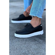 Pazarcan Siyah Erkek Saraclı Ayakkabı