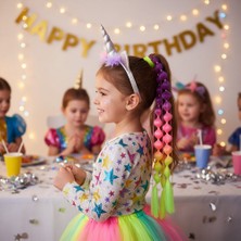 Pazarcan Balon Örgülü Lastikli At Kuyruğu / ACM21