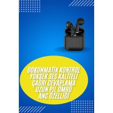 SHC4200 Çok Tercih Edilen Bluetooth Kulaklık Mikrofonlu Silikonsuz Dokunmatik Kontrol