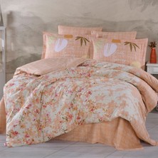 SHC4200 Çift Kişilik Poplin Nevresim Somon