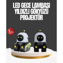 SHC4200 Çocuk Odası Için Müzikli ve Işıklı Robot Projektör