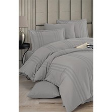 Pazarcan Melkor Çift Kişilik Ranforce Nevresim Takımı V3 Gri