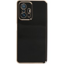 Pazarcan Mi 11T Kılıf Volet Silikon - Siyah