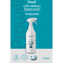 Prowill Probiyotikli 3 Boyutlu Çok Amaçlı Temizleyici 1 Lt. | Hava,yüzey,mikro Yüzey Temizleyici