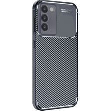 SHC4200 V30 Lite 4g Kılıf Auto Focus Karbon Kapak - Siyah