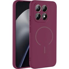 15T Kılıf M-Safe Şarj Özellikli Zore Meta Kapak - Mürdüm