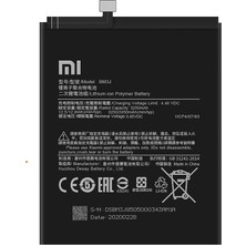 Genos Xiaomi Mi 8 Lite Batarya Pil A+ Kalite - BM3J - 3350 Mah