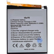 Genos Casper Via P3 Batarya   3000 Mah