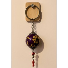 Mugusa Hediyelik El Yapımı Çini Seramik Anahtarlık