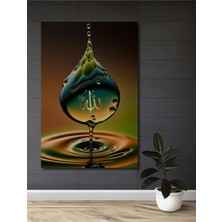 Teona Ahşap Muhteşem Allah Lafzı Yağlı Boya Görünümlü Ahşap Dekoratif Ev,Antre,Salon,Ofis,Mutfak Tablo