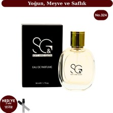 Soft and Glow NO.324 Kadın Parfümü 50 ml - Şakayık ve Çarkıfelek Meyveli Taze Kadın Kokusu