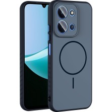 Elsah Xiaomi Redmi 15C Uyumlu Kılıf M-Safe Şarj Özellikli Zynox Kapak