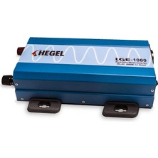 Hegel - 12 Volt 1000 Watt Tam Sinüs Inverter - 12V 1 Kw Invertör - Karavan , Bağ Evi , Konteynır