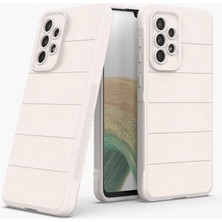 Buğz Samsung Galaxy A33 5g Kılıf Optimum Silikon - Krem
