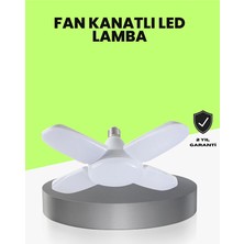 Genel Tedarik Katlanabilir 4 Kollu LED Ampül 60 Watt 6000 Lumen Beyaz Işık - EMTHBA6123-6913