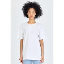 Yakamor Unısex Oversıze Sıfır Yaka Tshırt