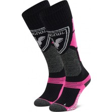 Rossignol L3 Premium Wool Kadın Pembe Kayak Çorabı