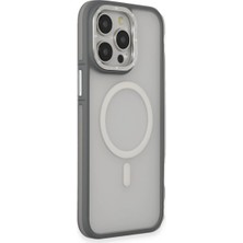 Buğz Joko Iphone 14 Pro Kılıf Rocky Magsafe Kapak - Gümüş