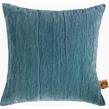 The House Of Lyria Sterna Mavi Pamuk Kadife Yastık