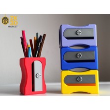 ZK3DMARKET Dev Kalemtıraş Tasarımlı Kalemlik – Eğlenceli, Şık ve Düzenleyici!