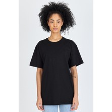 Yakamor Unısex Oversıze Sıfır Yaka Tshırt