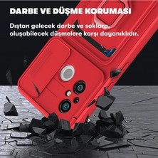 Buğz Xiaomi Redmi 12C Kılıf Zuma Kartvizitli Yüzüklü Silikon - Siyah