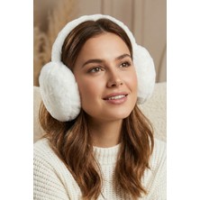 Osha Aksesuar Siyah Pelüş Kulaklık Katlanabilir