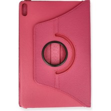 Toyigoo Huawei Honor Pad X9 11.5 Kılıf 360 Tablet Deri Kılıf - PEMBE-(5796) - VOANFD2614-4379